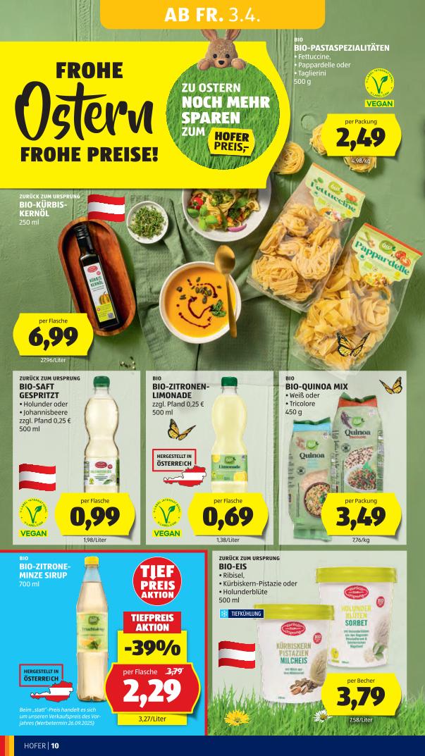 Prospekt von HOFER