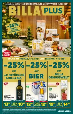 Titelbild des Prospekts von BILLA PLUS OÖ
