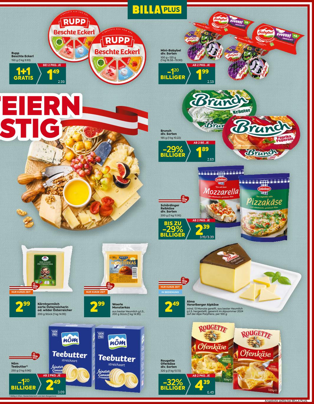 Prospekt von BILLA PLUS