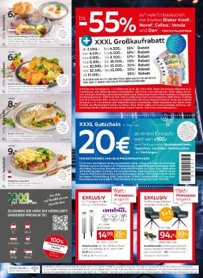 Titelbild des Prospekts von XXXLutz