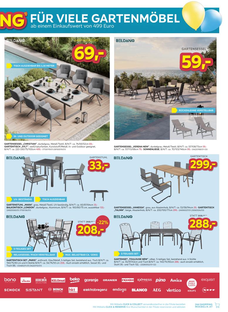 Prospekt von Möbelix