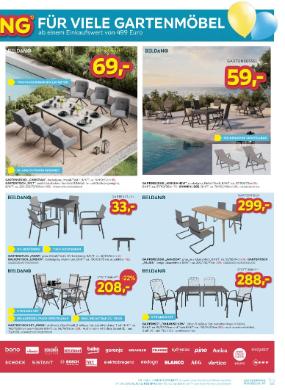 Titelbild des Prospekts von Möbelix