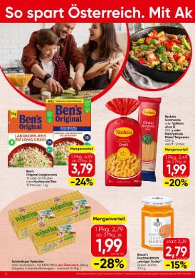 Titelbild des Prospekts von SPAR OÖ