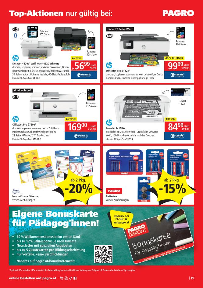 Prospekt von PAGRO & LIBRO