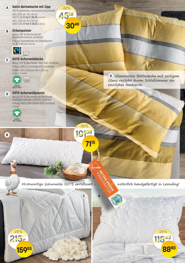 Prospekt von Betten Reiter