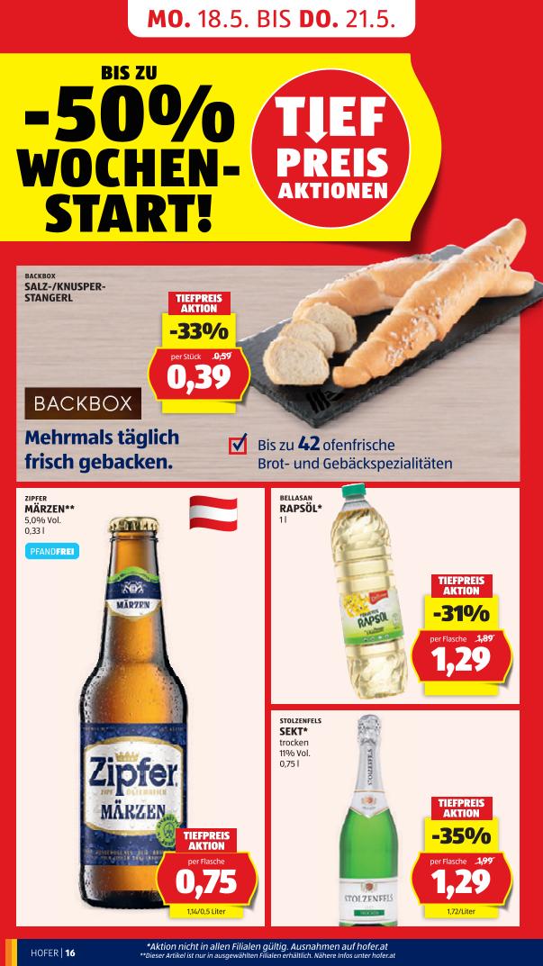 Prospekt von HOFER