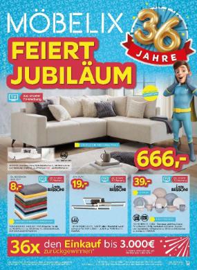 Titelbild des Prospekts von Möbelix