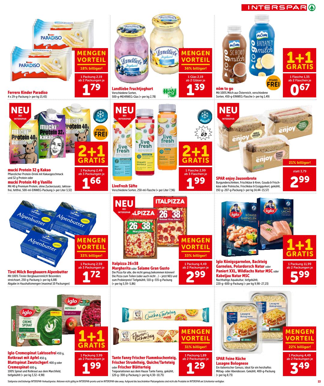 Prospekt von INTERSPAR