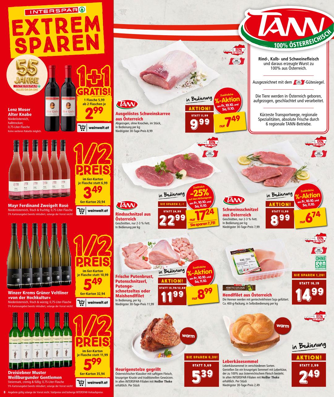 Prospekt von INTERSPAR
