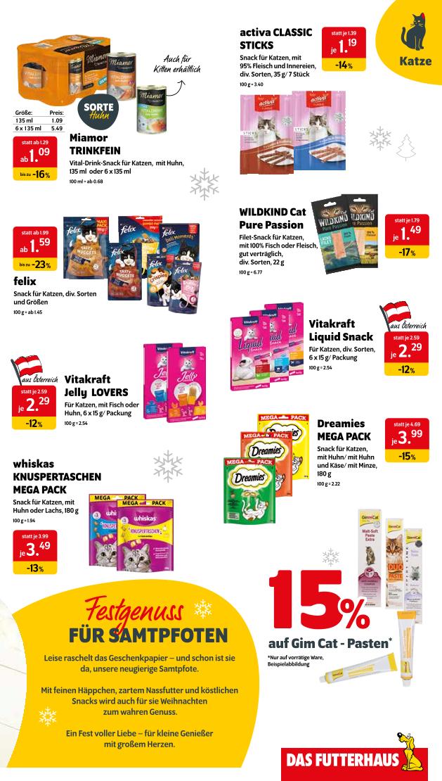 Prospekt von DAS FUTTERHAUS