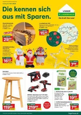 Titelbild des Prospekts von Lagerhaus
