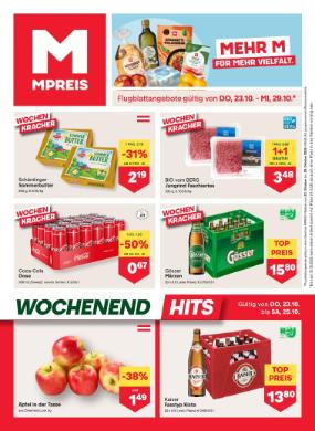 Titelbild des Prospekts von MPREIS Kärnten