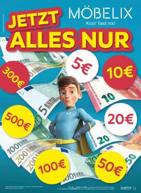 Titelbild des Prospekts von Möbelix