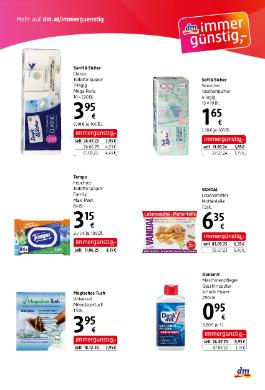 Titelbild des Prospekts von dm drogerie markt immergünstig express