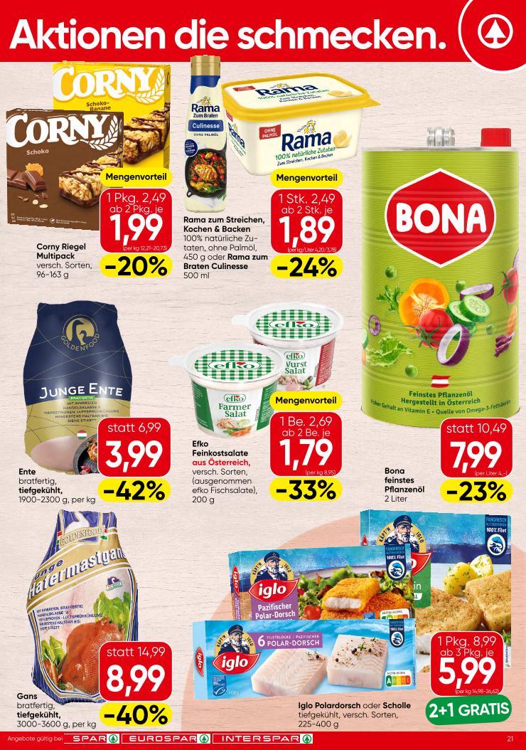 Prospekt von SPAR