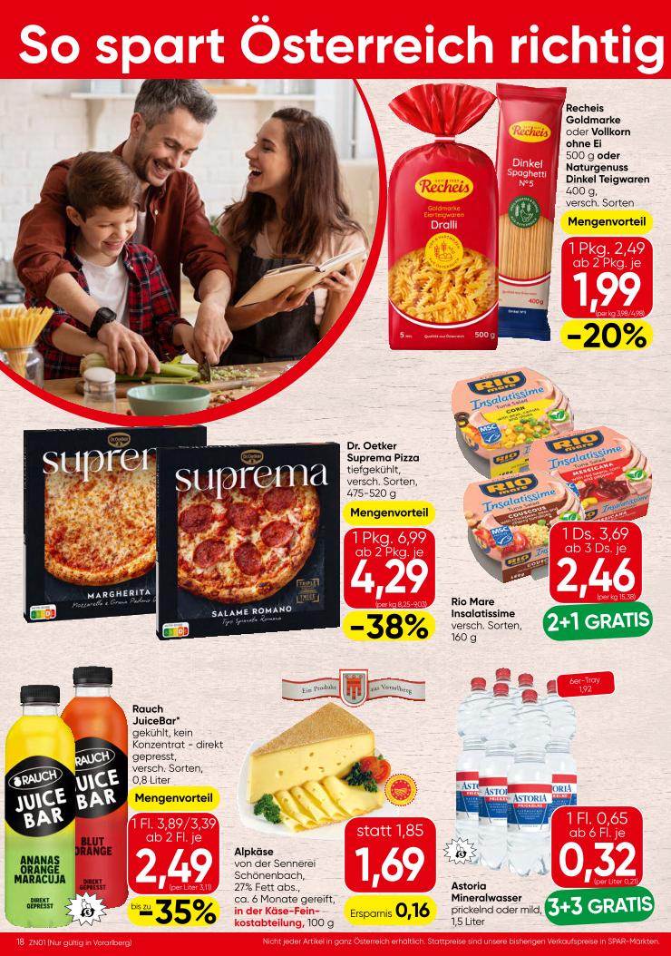Prospekt von SPAR