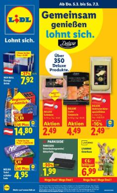 Titelbild des Prospekts von Lidl