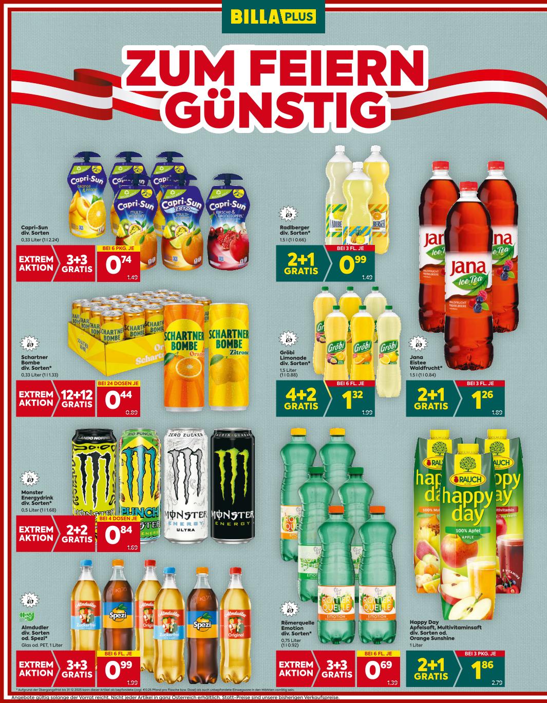 Prospekt von BILLA PLUS