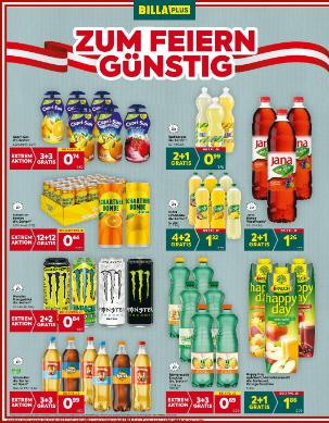 Titelbild des Prospekts von BILLA PLUS Wien