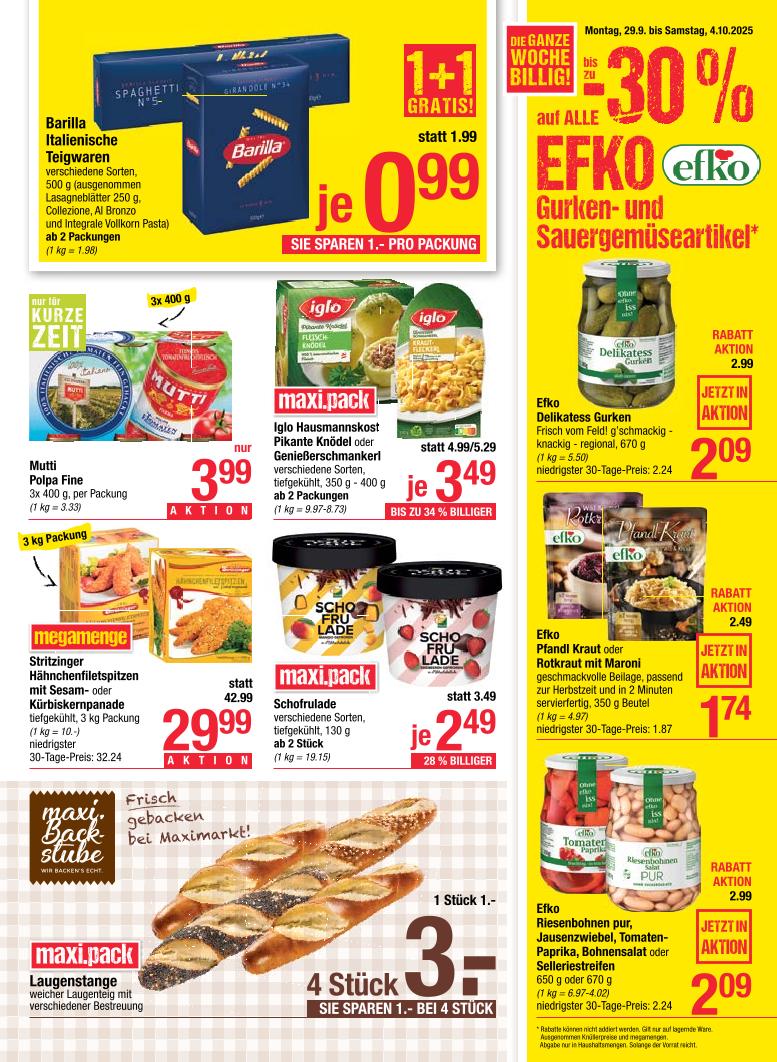 Prospekt von Maximarkt