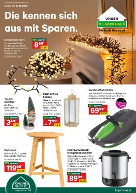 Titelbild des Prospekts von Lagerhaus