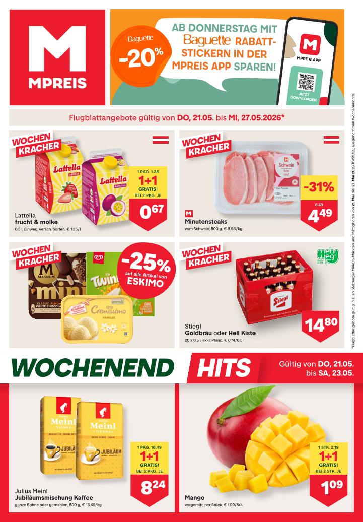 Prospekt von MPREIS