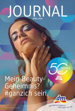 Titelbild des Prospekts von dm drogerie markt