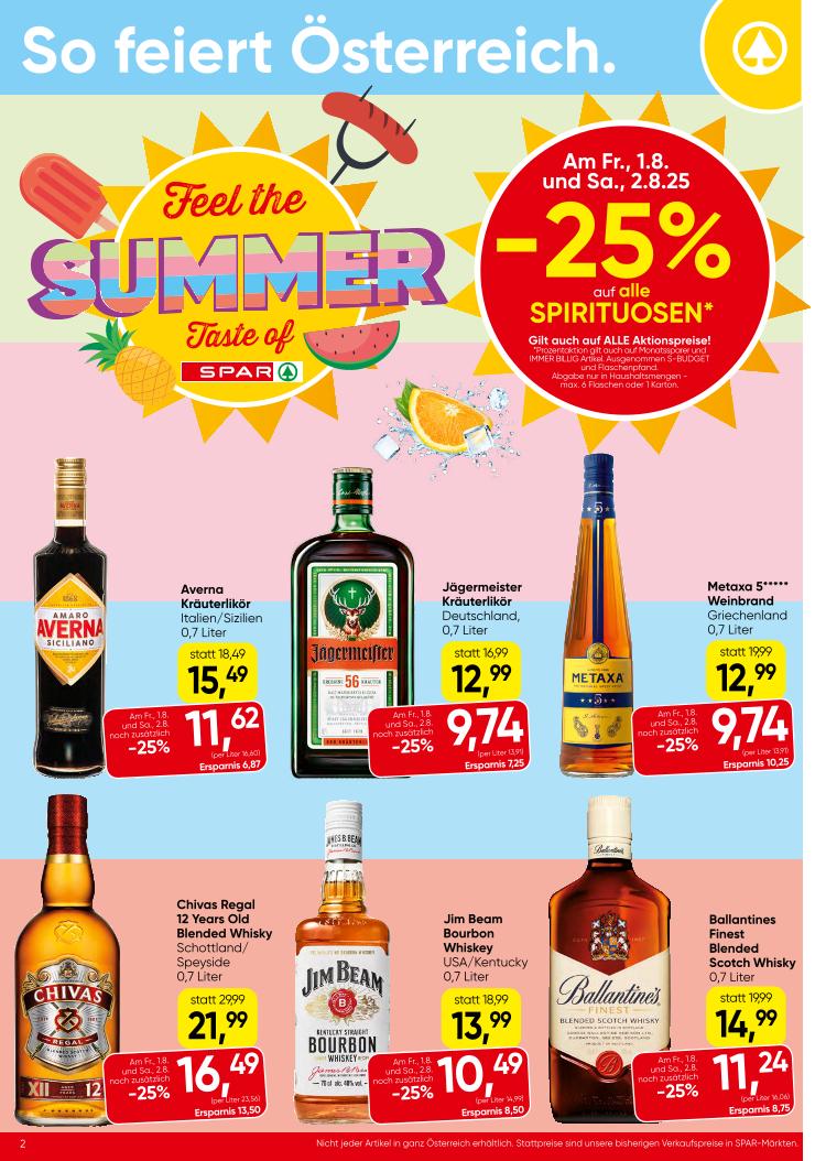 Prospekt von SPAR