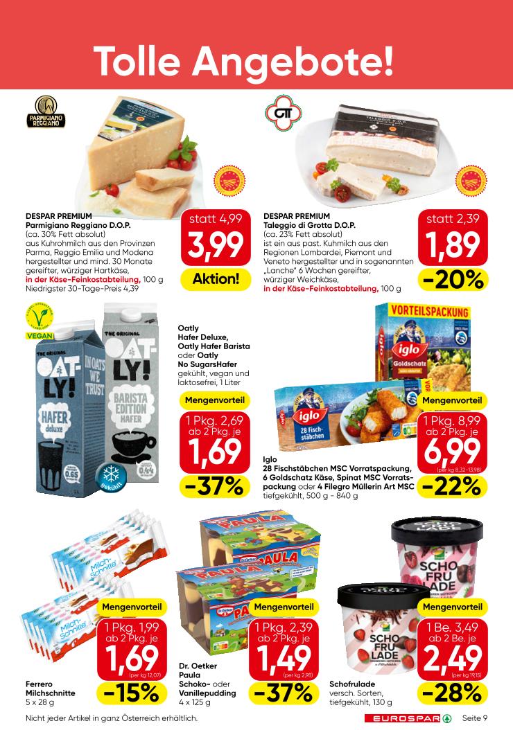 Prospekt von EUROSPAR