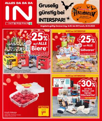 Titelbild des Prospekts von INTERSPAR SBG