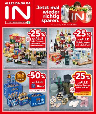 Titelbild des Prospekts von INTERSPAR STMK