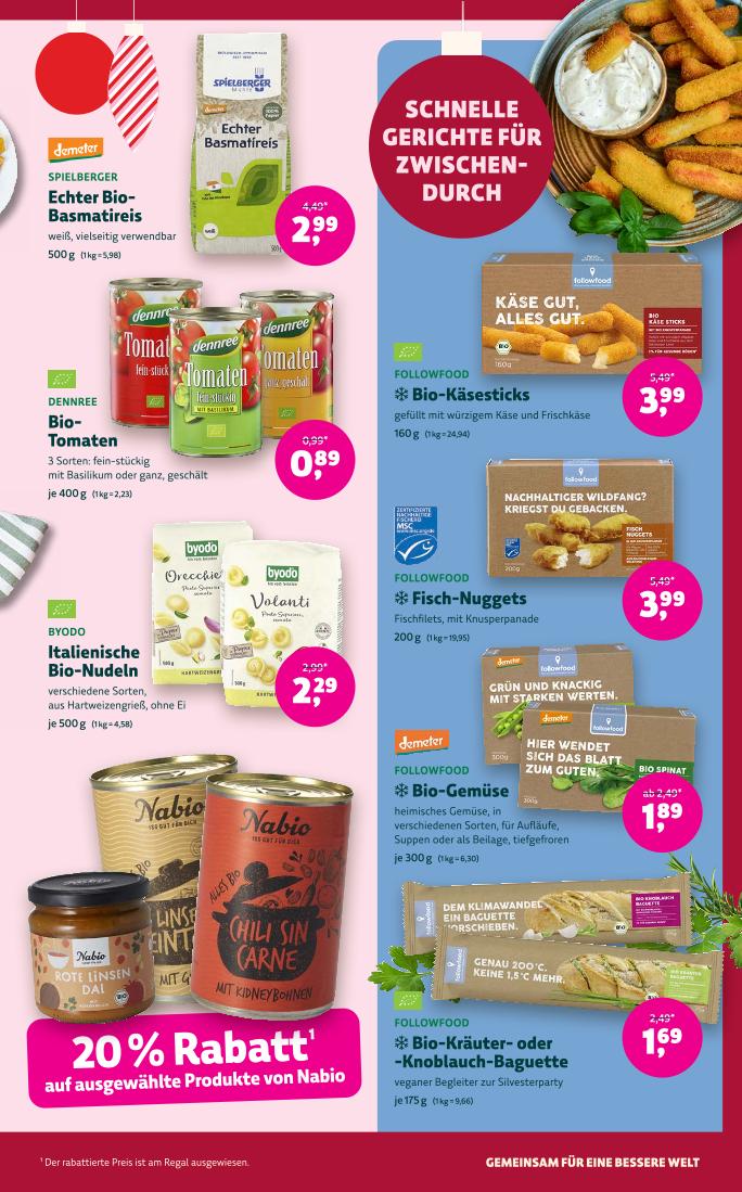 Prospekt von Denns BioMarkt