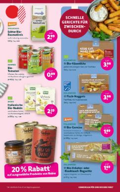 Titelbild des Prospekts von Denns BioMarkt