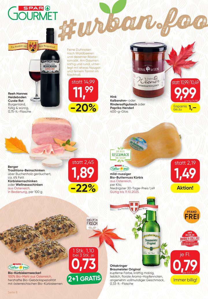 Prospekt von SPAR Gourmet