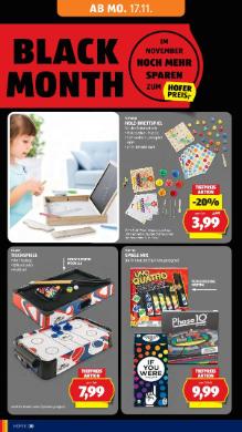 Titelbild des Prospekts von HOFER