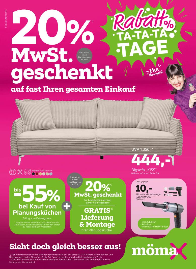 Prospekt von mömax