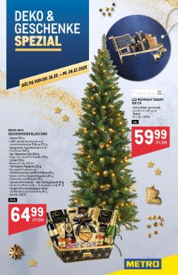 Titelbild des Prospekts von METRO GESCHENKE