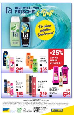 Titelbild des Prospekts von METRO STARKE MARKEN