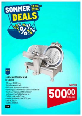 METRO  SOMMER DEALS