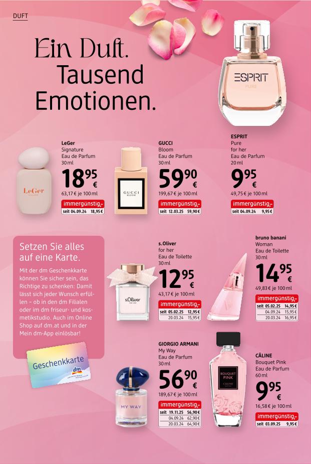 Prospekt von dm drogerie markt