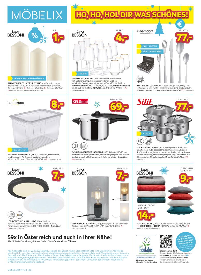 Prospekt von Möbelix