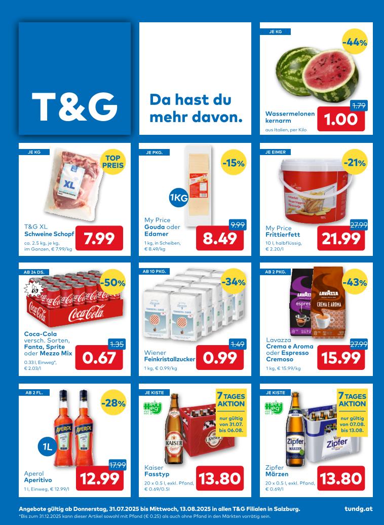 Prospekt von T&G