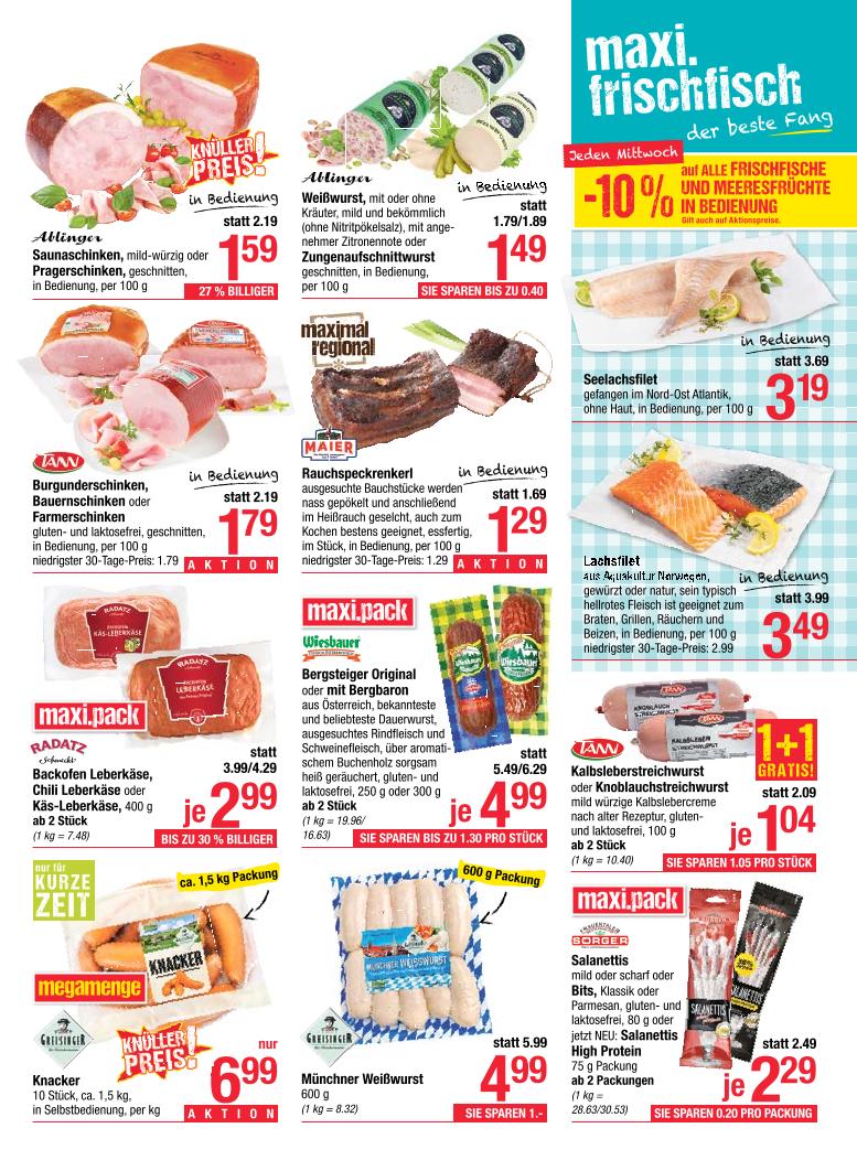 Prospekt von Maximarkt