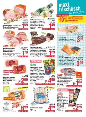 Titelbild des Prospekts von Maximarkt Anif / Bruck