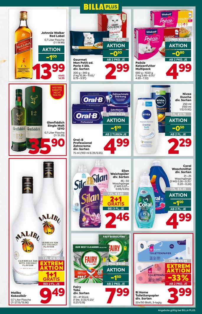 Prospekt von BILLA PLUS