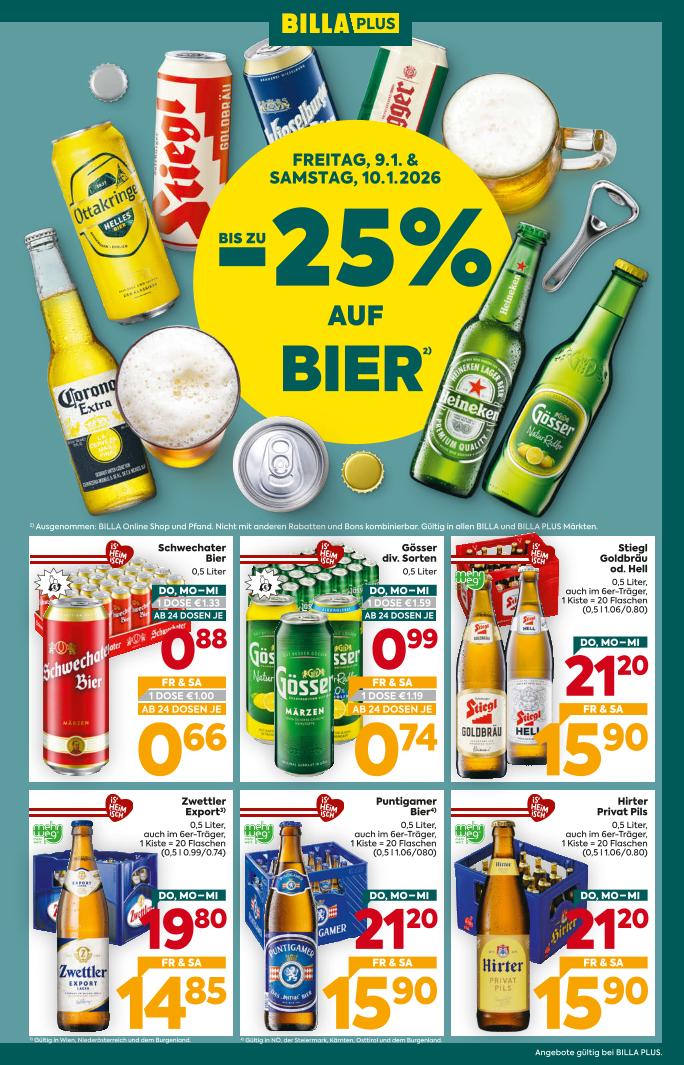 Prospekt von BILLA PLUS