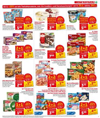 Titelbild des Prospekts von INTERSPAR BGLD