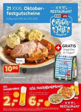 Titelbild des Prospekts von XXXLutz