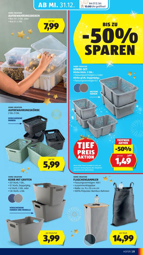 Prospekt von HOFER