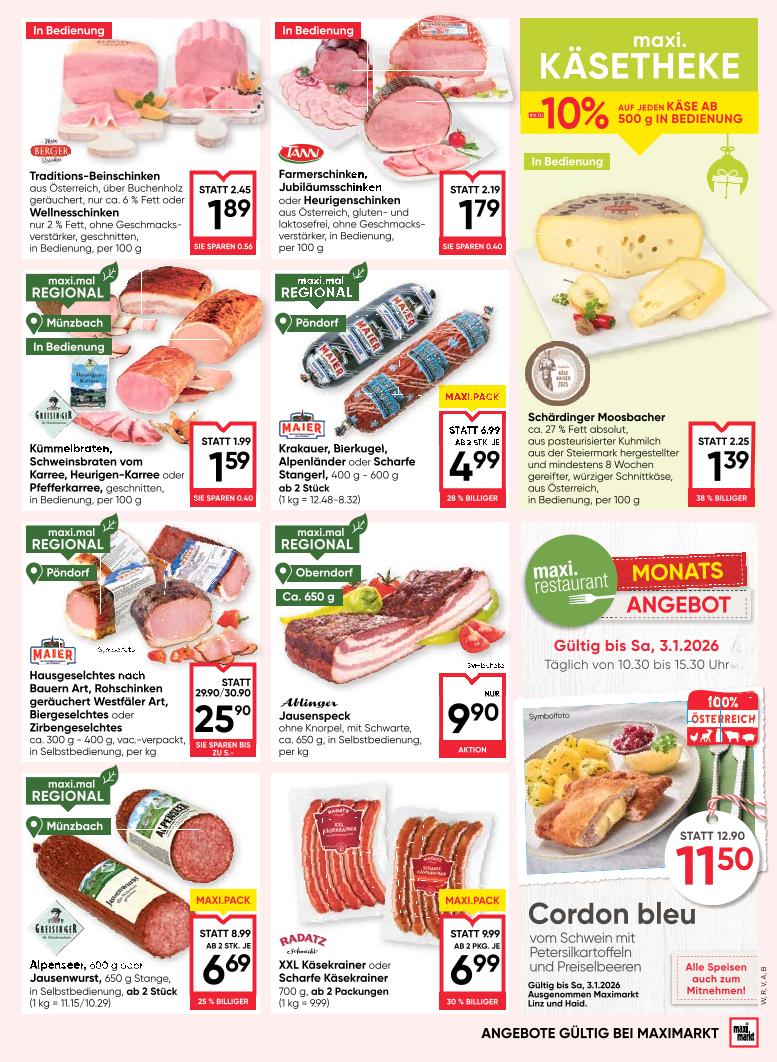 Prospekt von Maximarkt